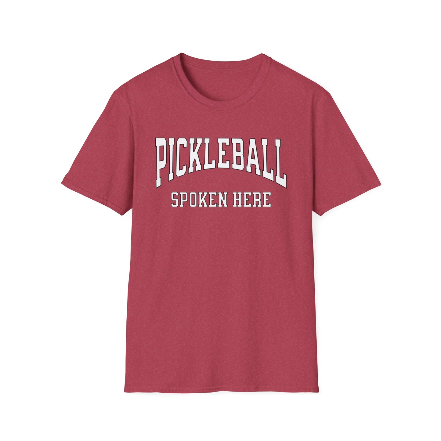 Pickleball Spoken Here Shirt – Classic Pickleball Tee for Players