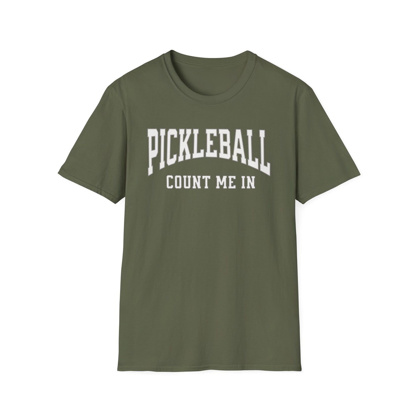 Count Me In!  Pickleball Tee.