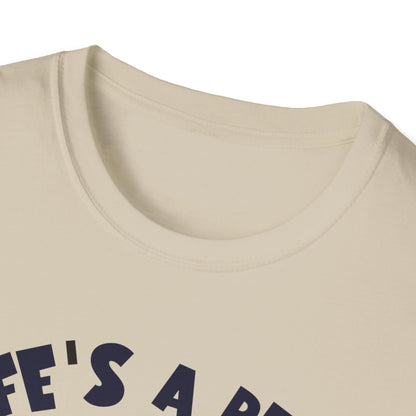 Life’s a Bear Shirt Funny Hiking Tee Outdoor Humor Camping Gift Dancing Bear Graphic