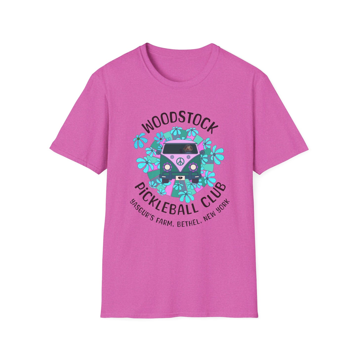 Woodstock Pickleball Club Shirt | Retro Festival Pickleball Tee | Funny Pickleball Gift | Pickleball Apparel