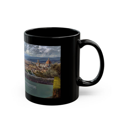 Pickleball Gifts — Florence Dream Court Mug, Duomo & Tuscan Skyline