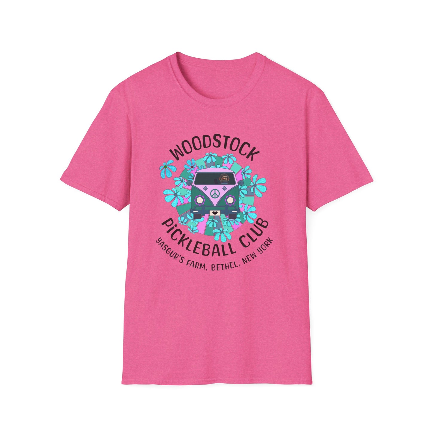 Woodstock Pickleball Club Shirt | Retro Festival Pickleball Tee | Funny Pickleball Gift | Pickleball Apparel