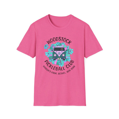 Woodstock Pickleball Club Shirt | Retro Festival Pickleball Tee | Funny Pickleball Gift | Pickleball Apparel