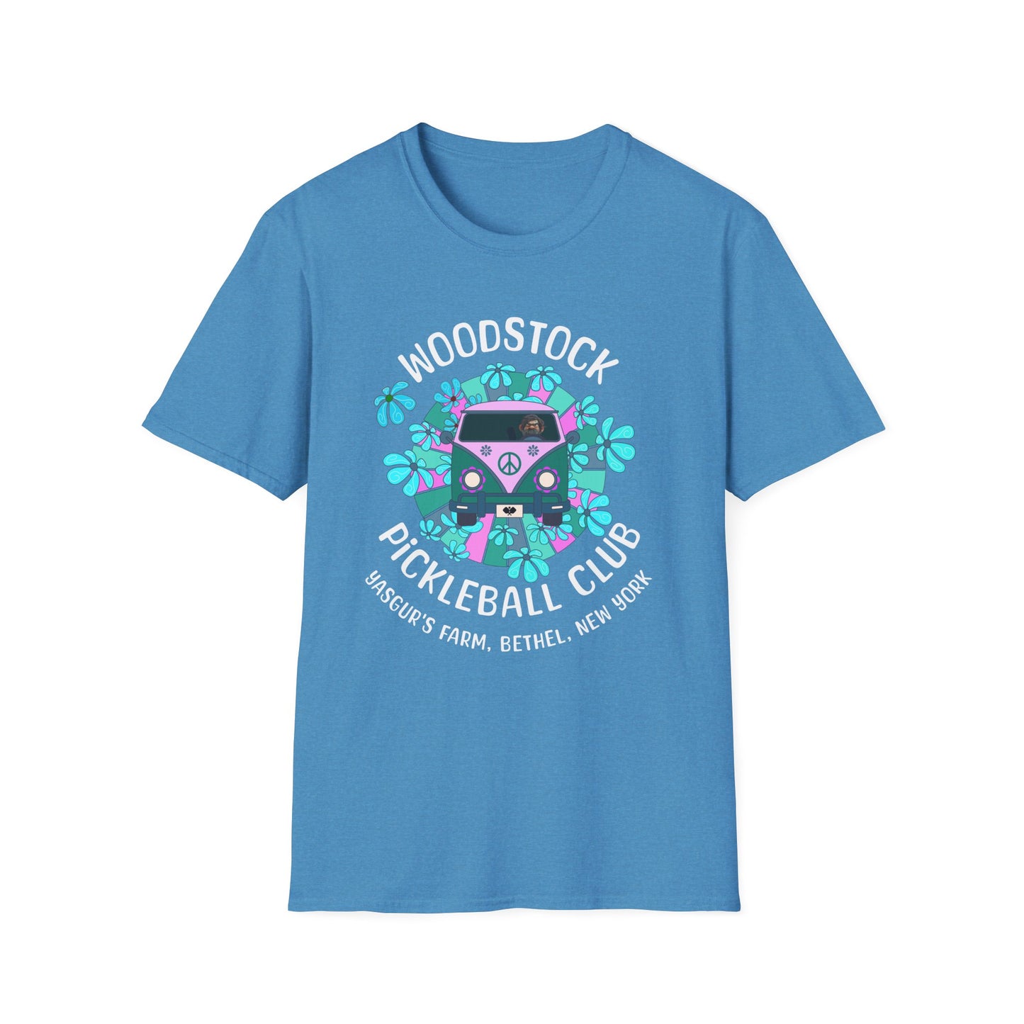 Woodstock Pickleball Club Shirt | Retro Festival Pickleball Tee | Funny Pickleball Gift | Pickleball Apparel