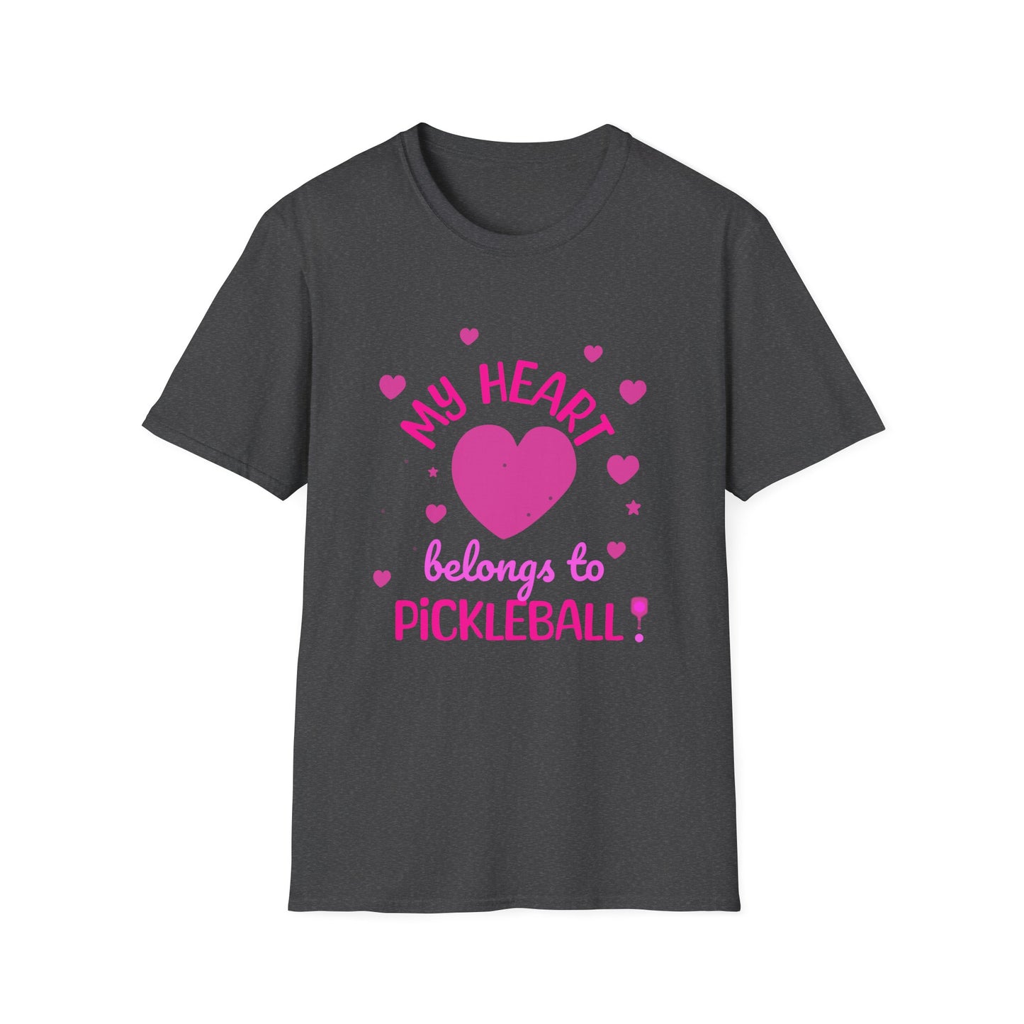 My Heart Belongs to Pickleball Shirt – Cute Pickleball Tee for Women