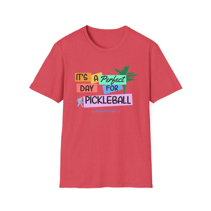It’s a Perfect Day for Pickleball Shirt – Funny Pickleball Tee – Pickleball Player Gift – Pickleball Lover Shirt – Pickleball Court Humor