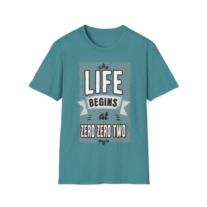 Life Begins at Zero Zero Two Pickleball Shirt | Funny Pickleball Scoring Tee | Gift for Pickleball Player | League & Tournament Shirt