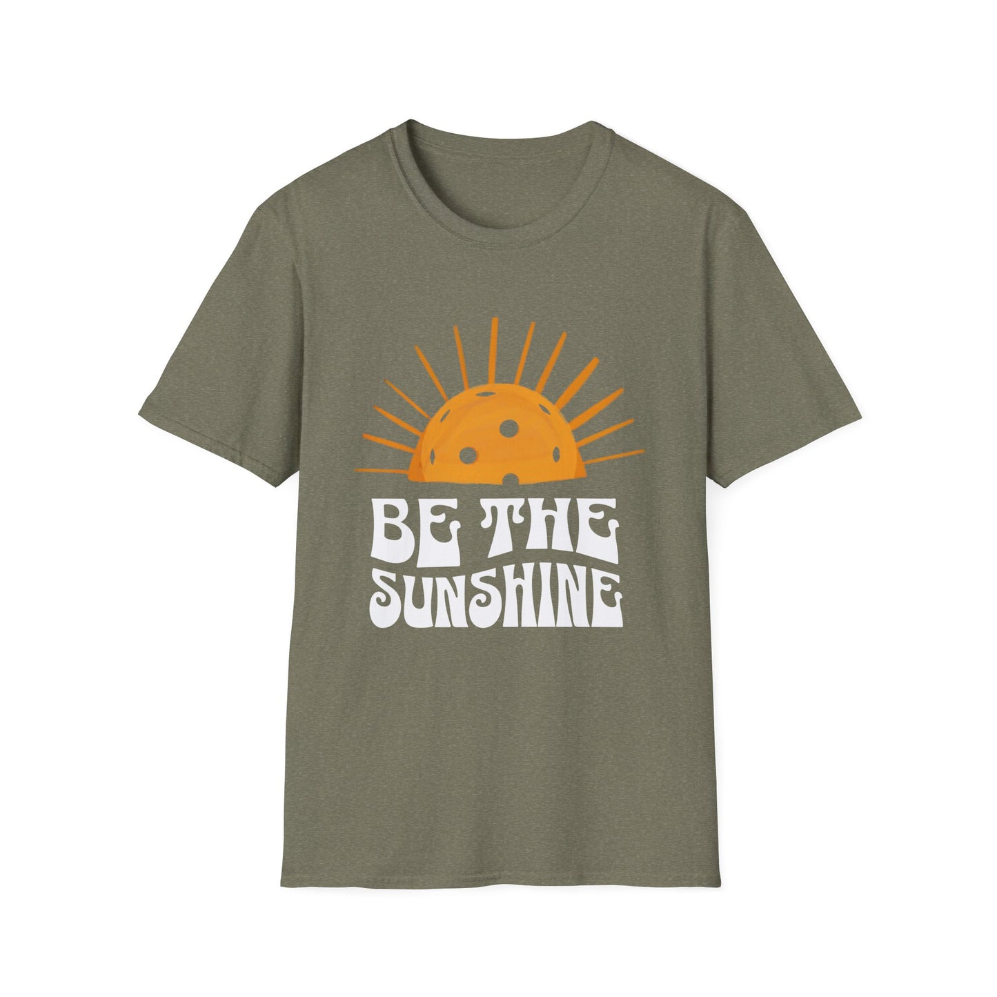 Be the Sunshine Pickleball Shirt – Positive Pickleball Tee for Women