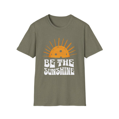 Be the Sunshine Pickleball Shirt – Positive Pickleball Tee for Women