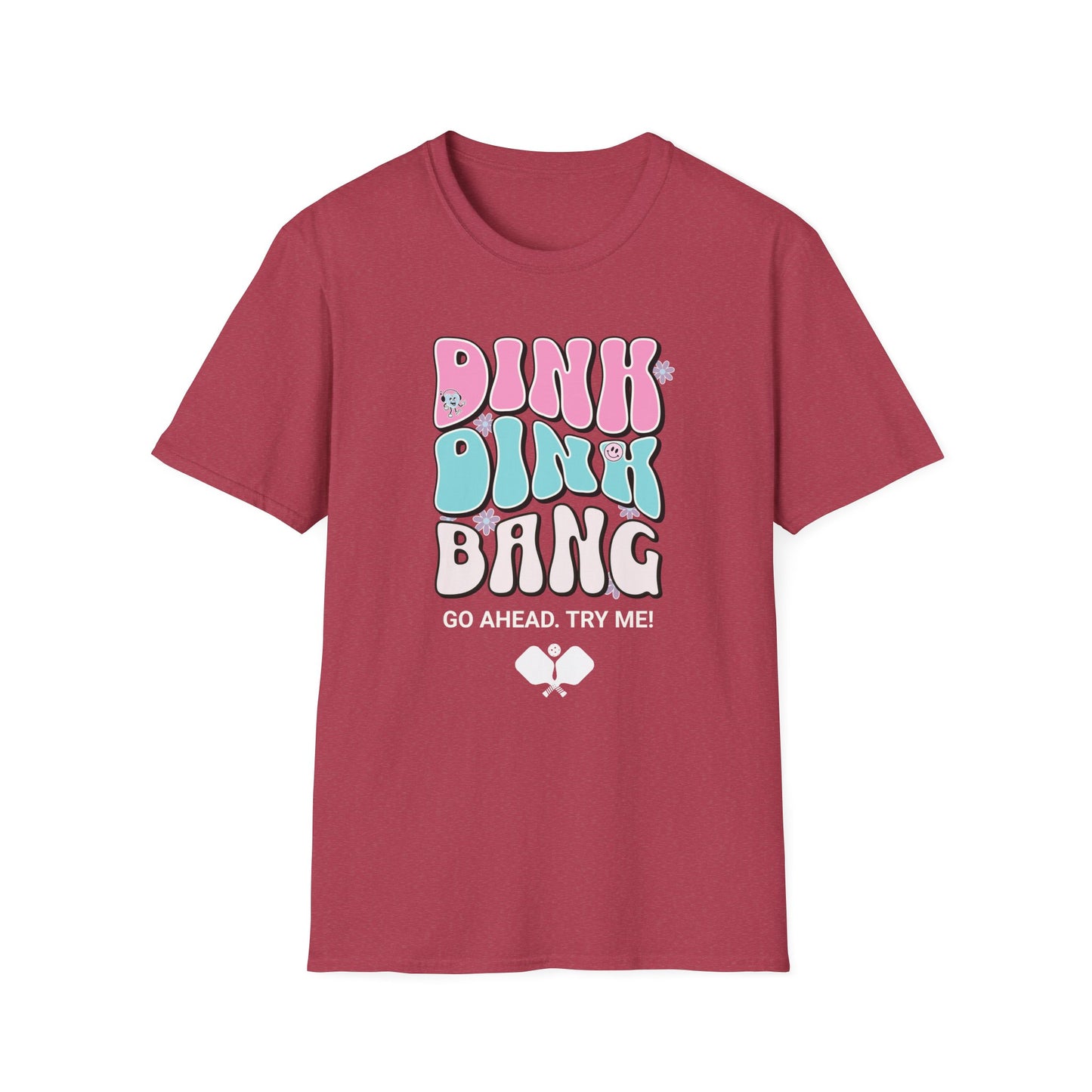 Dink Dink Bang Pickleball Shirt, Funny Pickleball Tee, Cute Pickleball Shirt, Pickleball Gift for Women Men, Pickleball Humor Tee