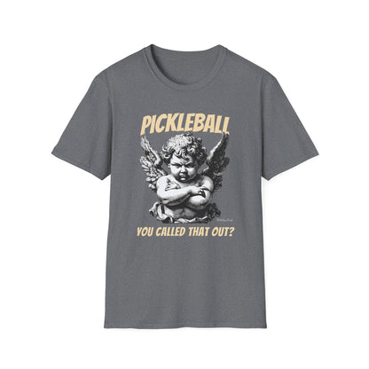 You called that out? | PickleTee Angry Cherub Tee
