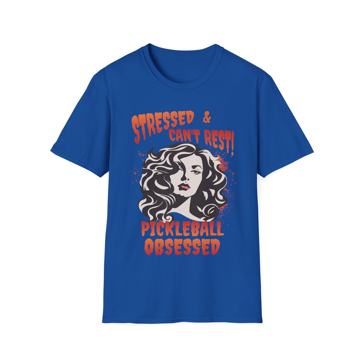 Stressed & Can't Rest.  Pickleball Tee.