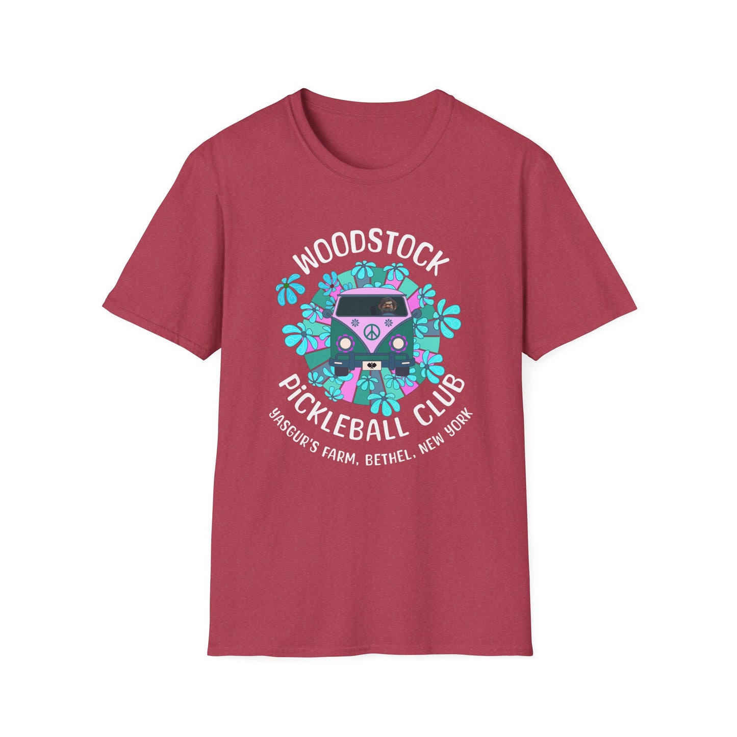 Woodstock Pickleball Club Shirt | Retro Festival Pickleball Tee | Funny Pickleball Gift | Pickleball Apparel