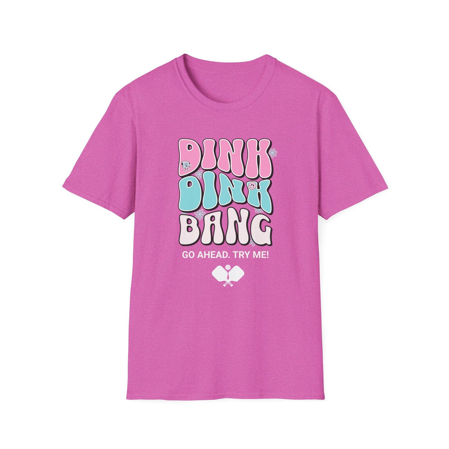 Dink Dink Bang Pickleball Shirt, Funny Pickleball Tee, Cute Pickleball Shirt, Pickleball Gift for Women Men, Pickleball Humor Tee