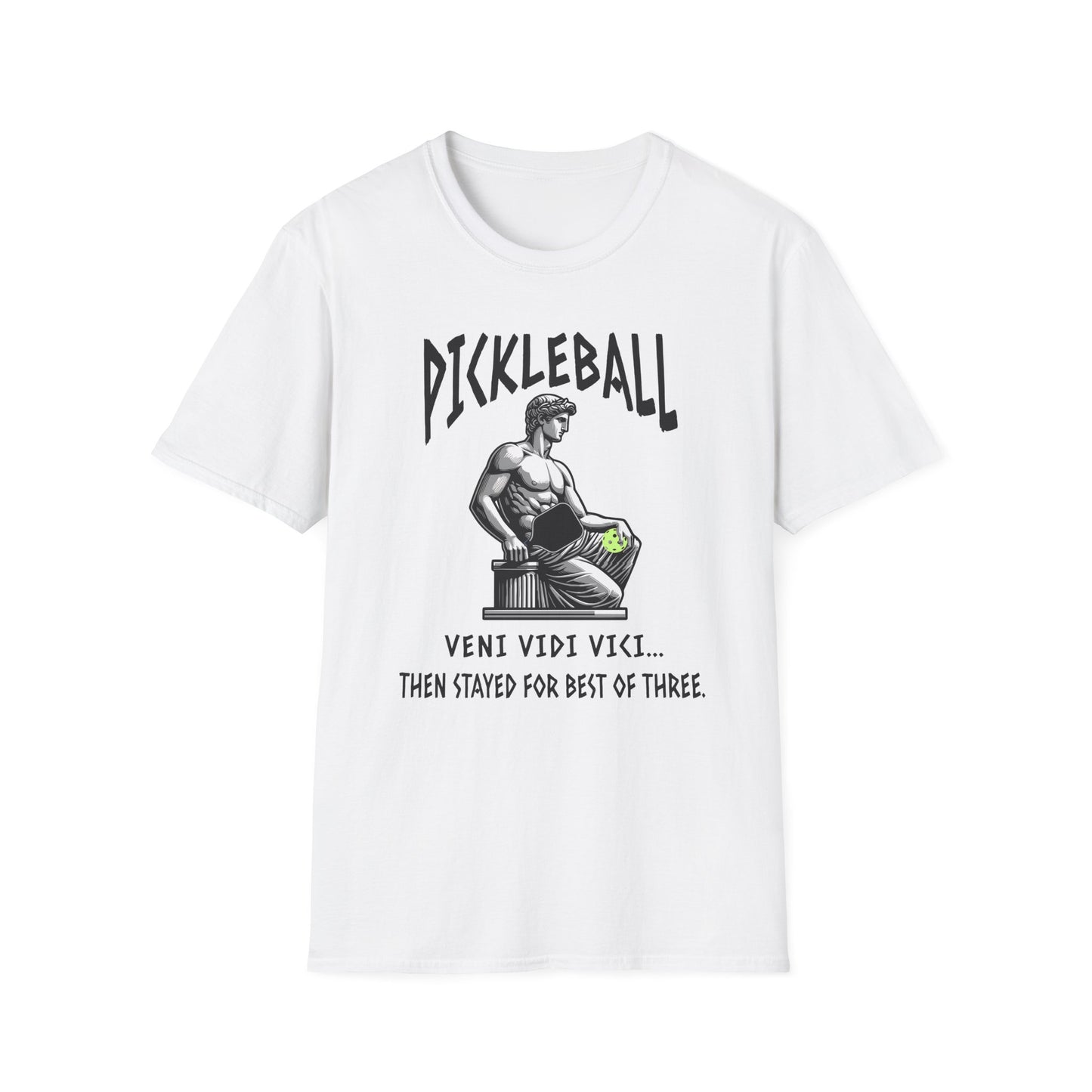Veni Vidi Vici Pickleball Shirt – Then Stayed for Best of Three