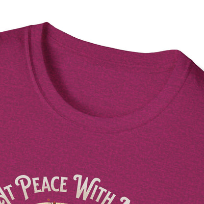 I'm At Peace With My Game. Pickleball Tee.