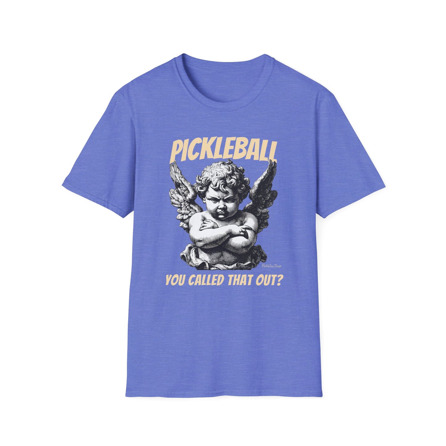 You called that out? | PickleTee Angry Cherub Tee