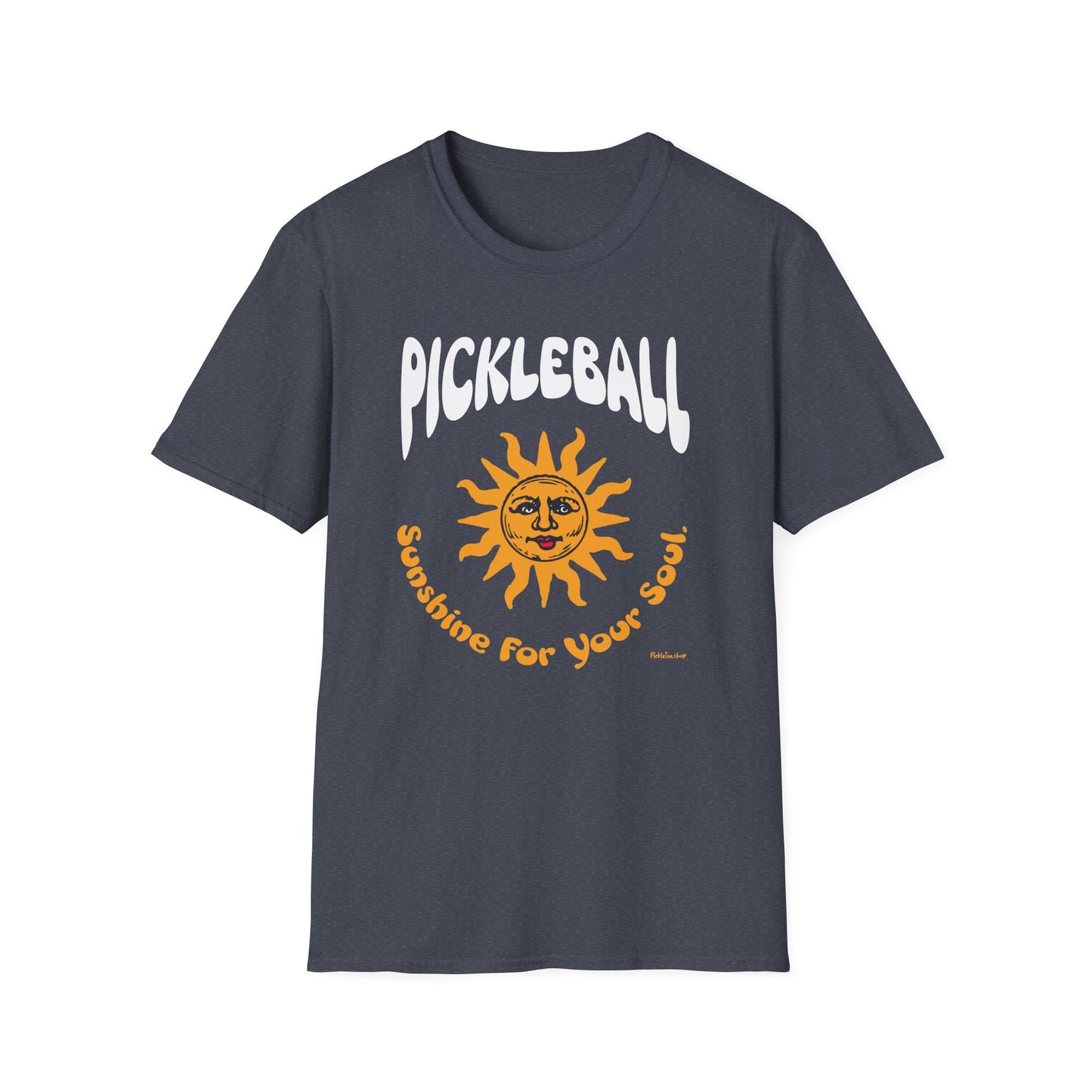 Pickleball Sunshine Shirt – Funny Pickleball Tee with Vintage Sun Graphic
