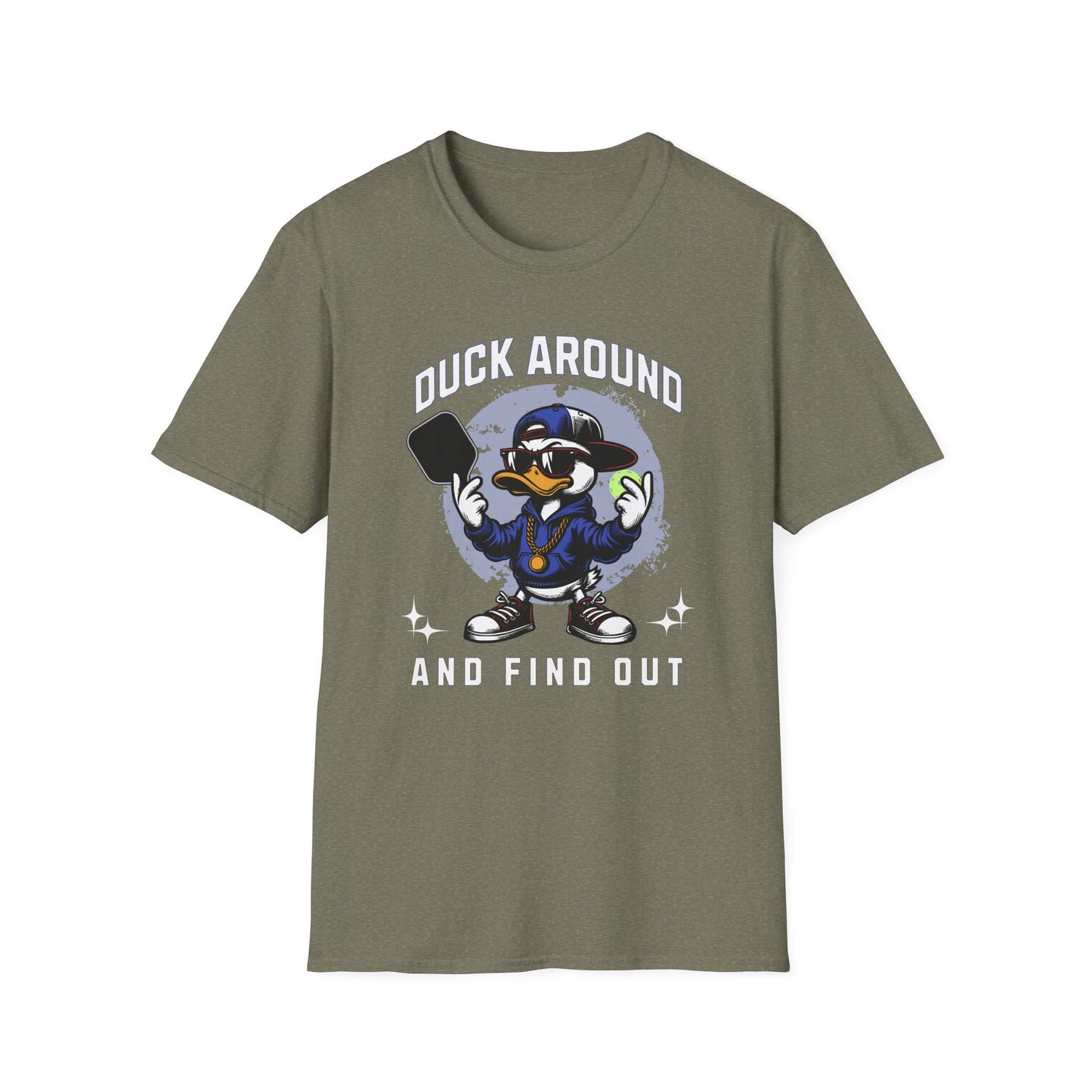 Funny Pickleball Shirt. Duck Around and Find Out. Pickleball Humor Tee.  Pickleball Player Gift.  Pickleball Paddle Shirt. Pickleball Lover T-Shirt