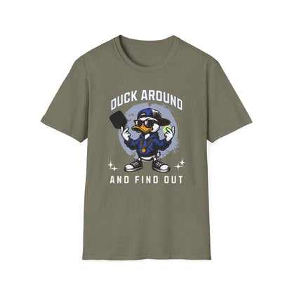 Funny Pickleball Shirt. Duck Around and Find Out. Pickleball Humor Tee.  Pickleball Player Gift.  Pickleball Paddle Shirt. Pickleball Lover T-Shirt