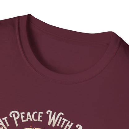 I'm At Peace With My Game. Pickleball Tee.