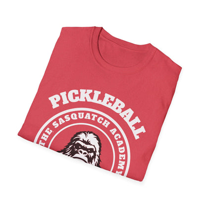 Pickleball Sasquatch Academy Shirt – Funny Pickleball Tee for Kitchen Domination