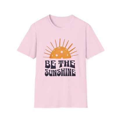 Be the Sunshine Pickleball Shirt – Positive Pickleball Tee for Women