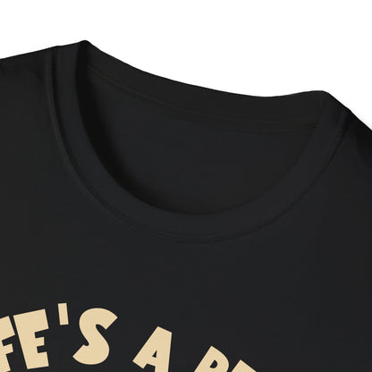 Life’s a Bear Shirt Funny Hiking Tee Outdoor Humor Camping Gift Dancing Bear Graphic