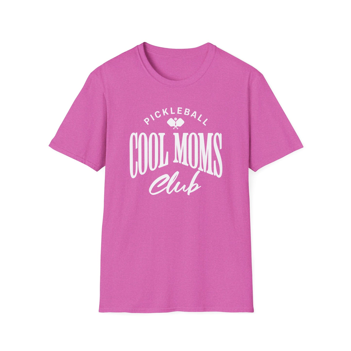 Cool Moms Club Pickleball Shirt – Funny Pickleball Tee for Dads, Father's Day Pickleball Gift