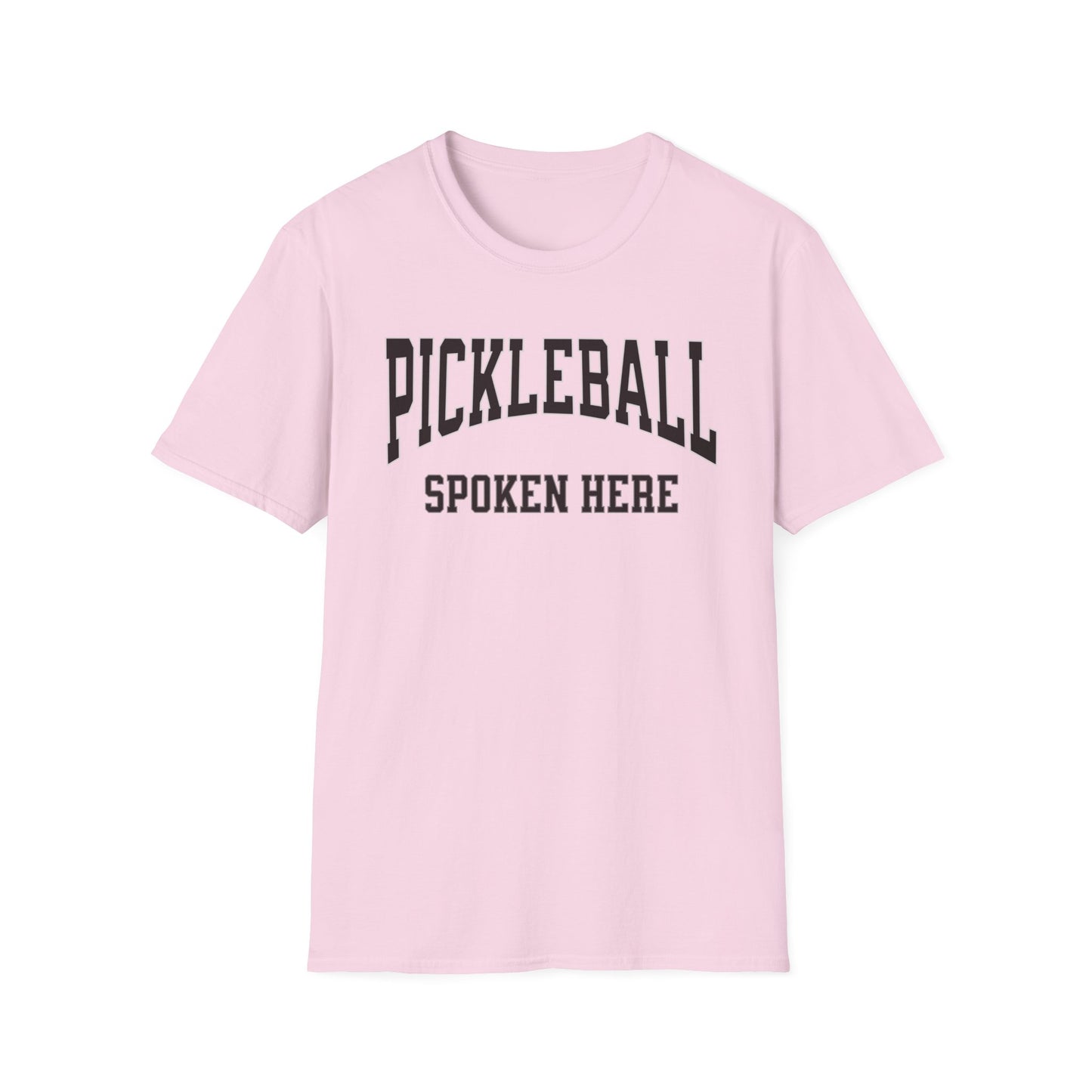 Pickleball Spoken Here Shirt – Classic Pickleball Tee for Players