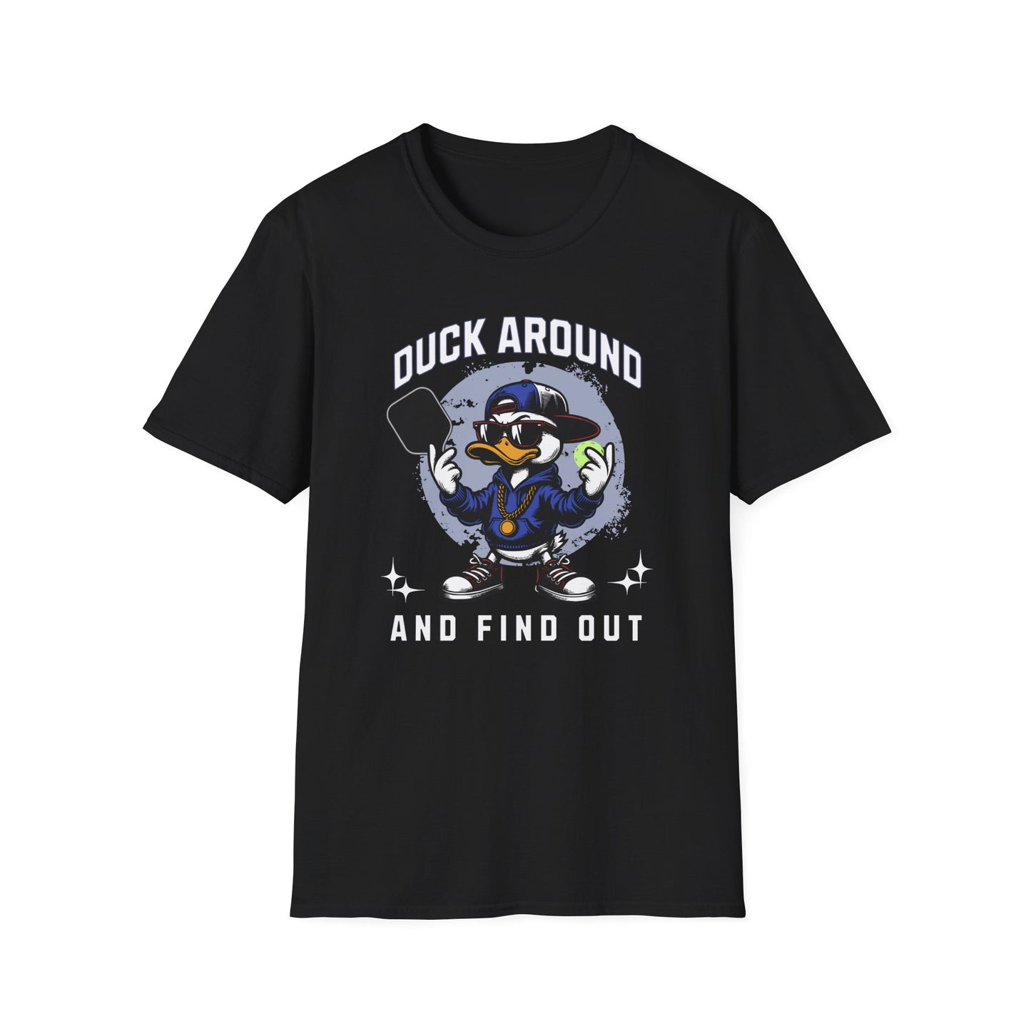 Funny Pickleball Shirt. Duck Around and Find Out. Pickleball Humor Tee.  Pickleball Player Gift.  Pickleball Paddle Shirt. Pickleball Lover T-Shirt