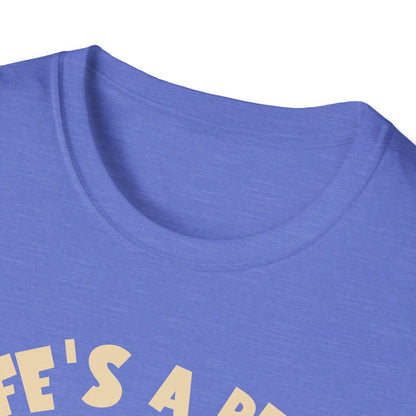 Life’s a Bear Shirt Funny Hiking Tee Outdoor Humor Camping Gift Dancing Bear Graphic