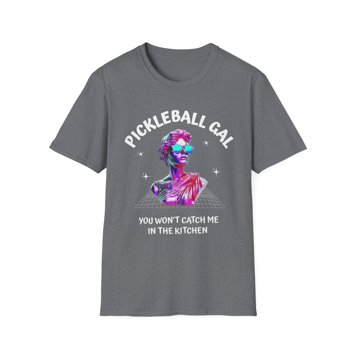 Pickleball Gal Shirt – You Won’t Catch Me in the Kitchen Funny Pickleball Tee