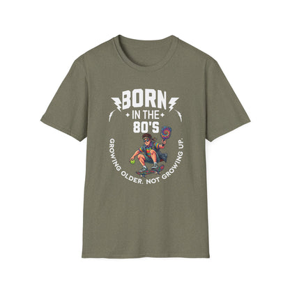 Born in the 80s Pickleball Shirt – Getting Older Without Growing Up Funny Pickleball Tee