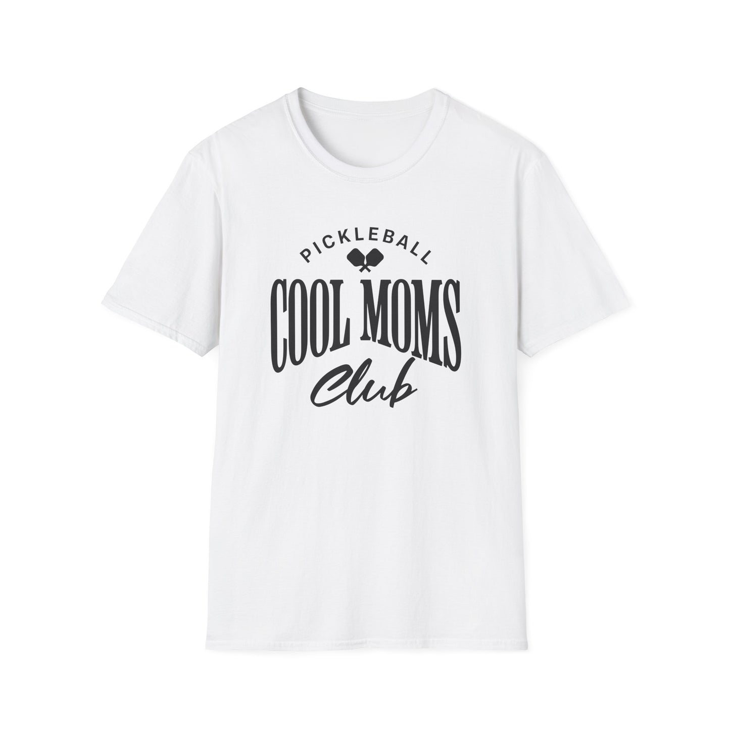 Cool Moms Club Pickleball Shirt – Funny Pickleball Tee for Dads, Father's Day Pickleball Gift