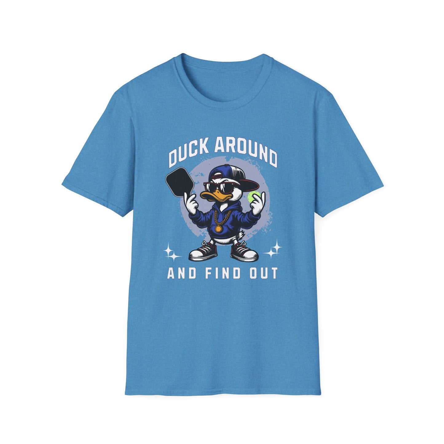 Funny Pickleball Shirt. Duck Around and Find Out. Pickleball Humor Tee.  Pickleball Player Gift.  Pickleball Paddle Shirt. Pickleball Lover T-Shirt