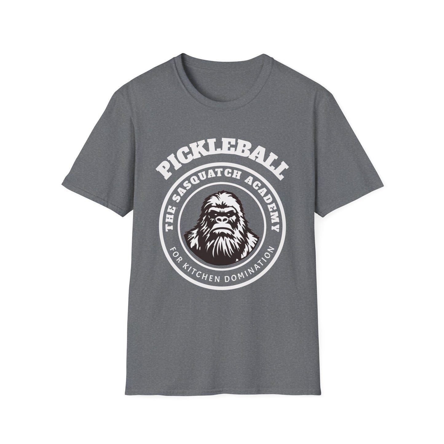 Pickleball Sasquatch Academy Shirt – Funny Pickleball Tee for Kitchen Domination