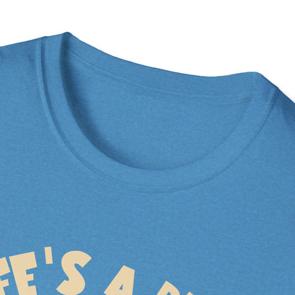 Life’s a Bear Shirt Funny Hiking Tee Outdoor Humor Camping Gift Dancing Bear Graphic