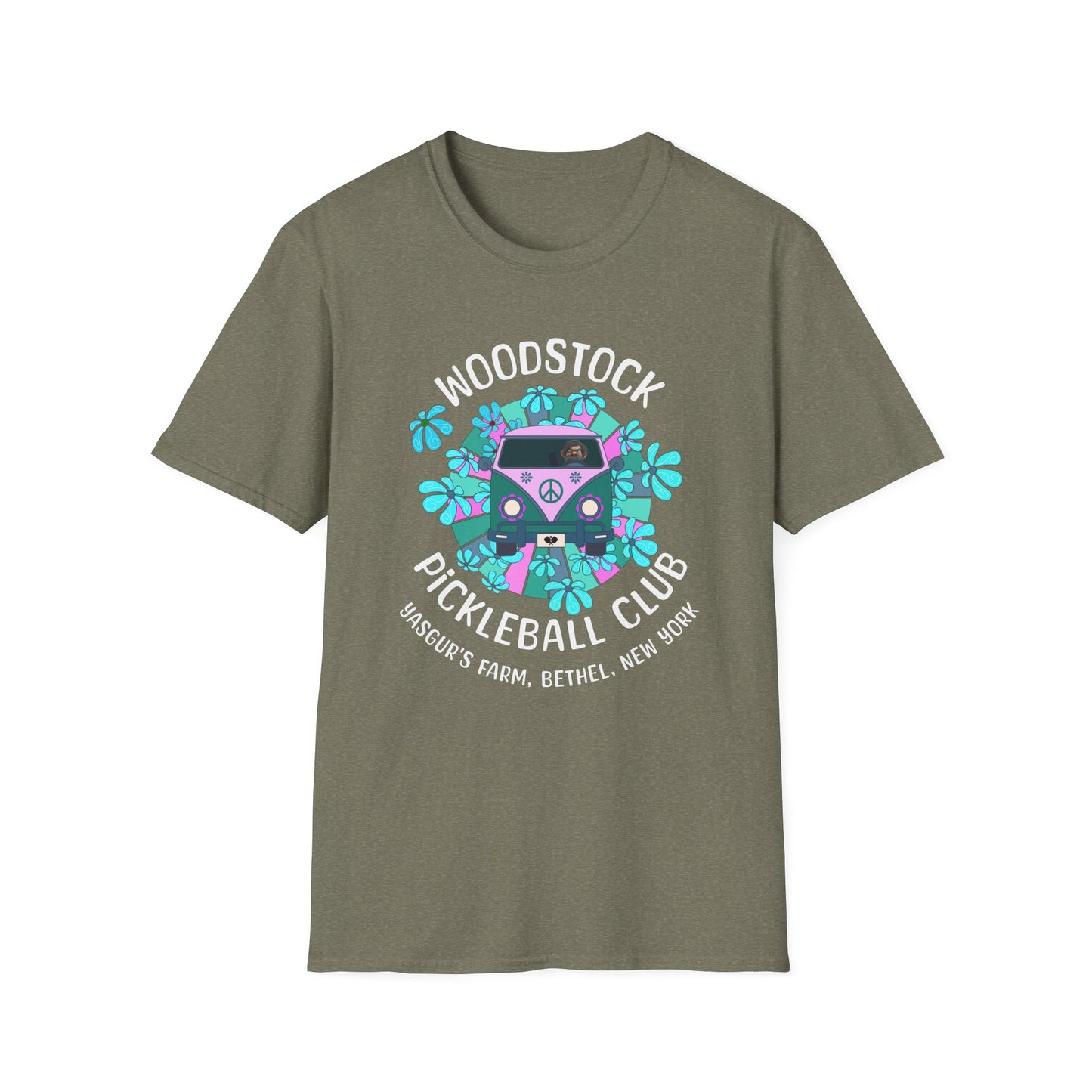 Woodstock Pickleball Club Shirt | Retro Festival Pickleball Tee | Funny Pickleball Gift | Pickleball Apparel