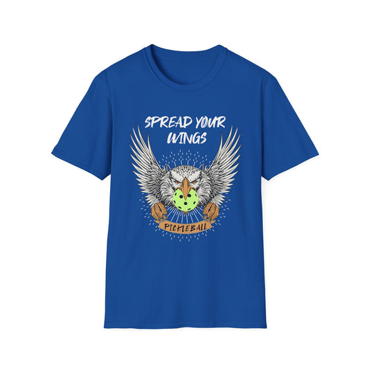 Spread Your Wings. Pickleball Tee.
