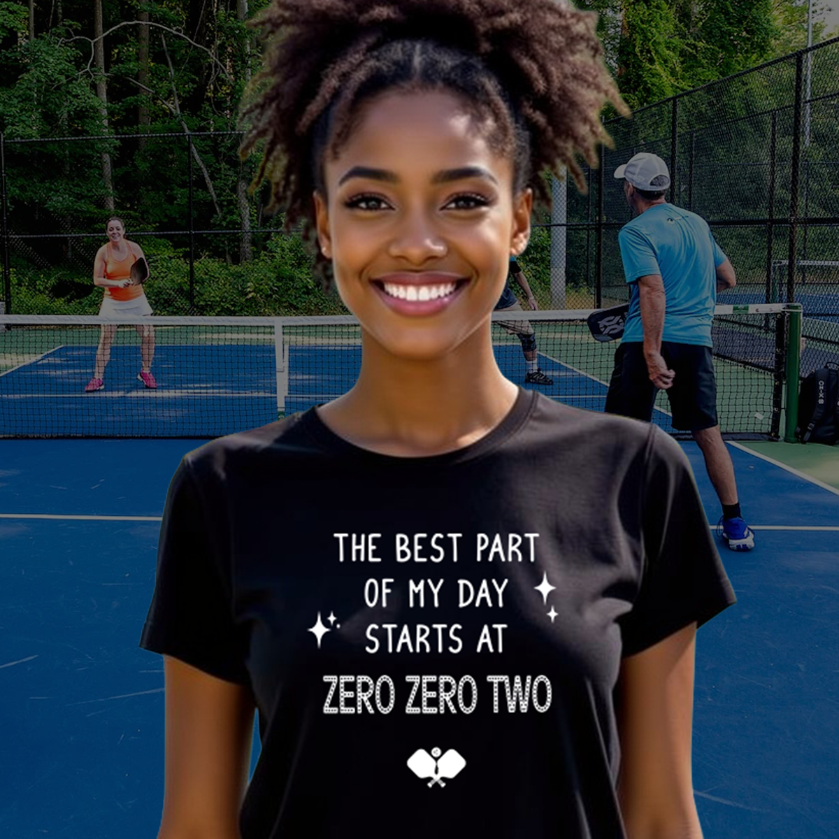 Zero Zero Two Pickleball Shirt — Best Part of My Day