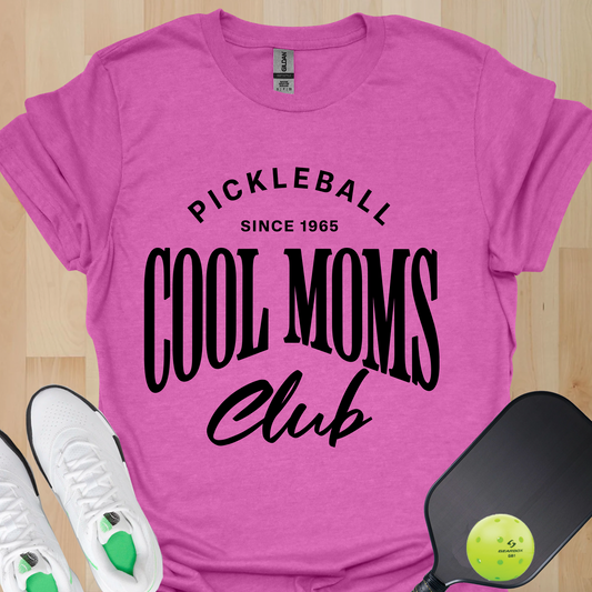 Cool Moms Club Pickleball Shirt. Funny Pickleball Mom Tee. Mothers Day Gift for Pickleball Player. Pickleball Mom Gift