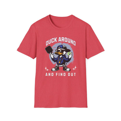 Funny Pickleball Shirt. Duck Around and Find Out. Pickleball Humor Tee.  Pickleball Player Gift.  Pickleball Paddle Shirt. Pickleball Lover T-Shirt