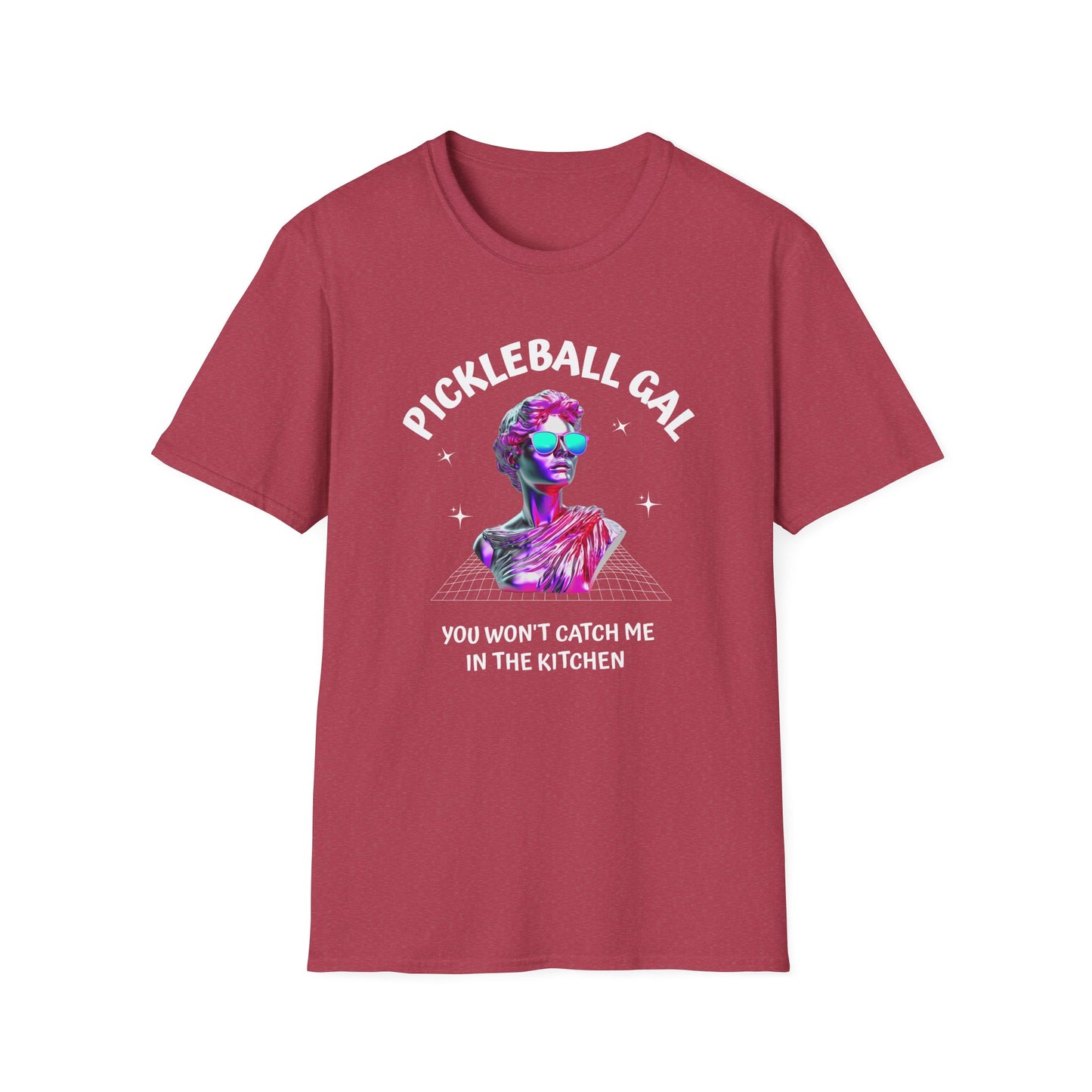Funny Pickleball Shirt for Women, You Won't Catch Me in the Kitchen Tee, Pickleball Gal Shirt, Gift for Women Who Play Pickleball, Pickleball Humor Shirt