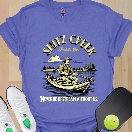 Shitz Creek Paddle Co. — Funny Pickleball T-Shirt