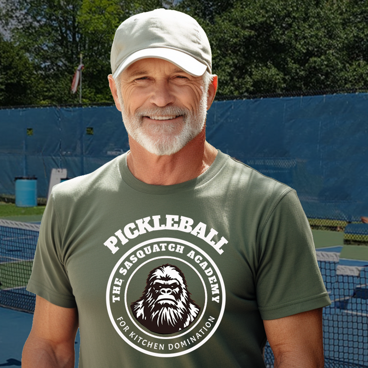 Sasquatch Academy Pickleball Shirt — Kitchen Domination