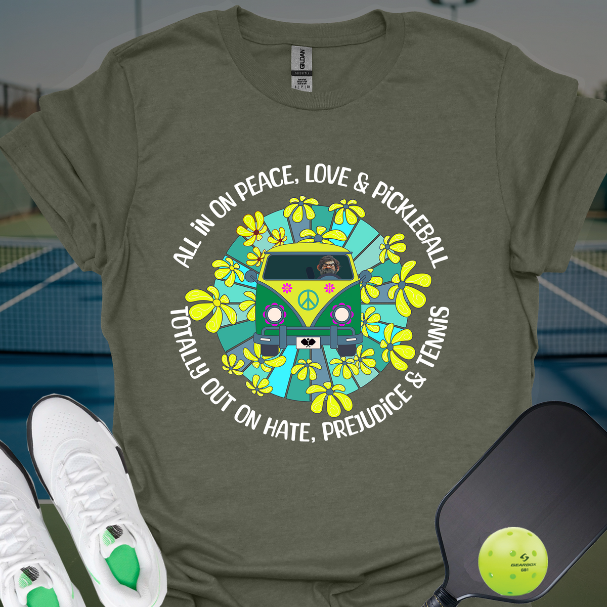 Totally out on hate, prejudice and tennis.