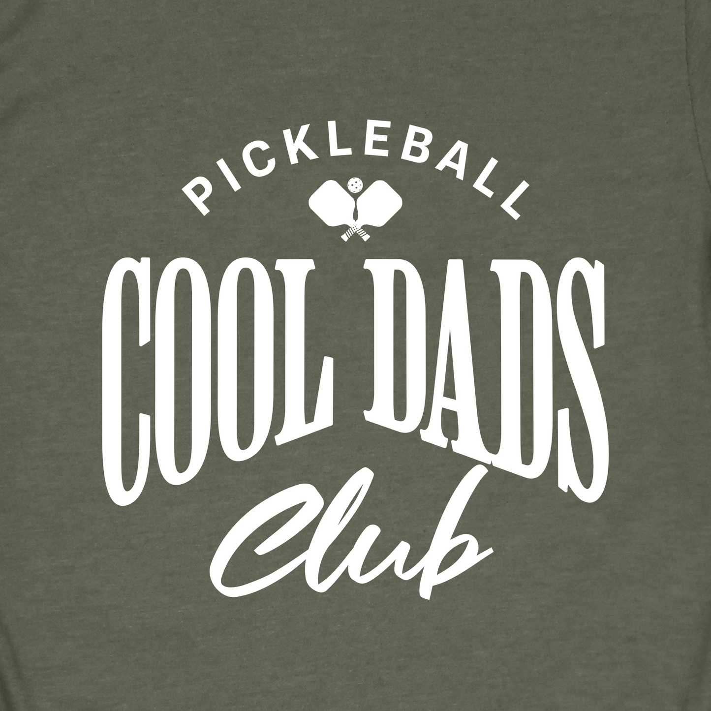 Cool Dads Club Pickleball Shirt – Funny Pickleball Tee for Dads, Father's Day Pickleball Gift
