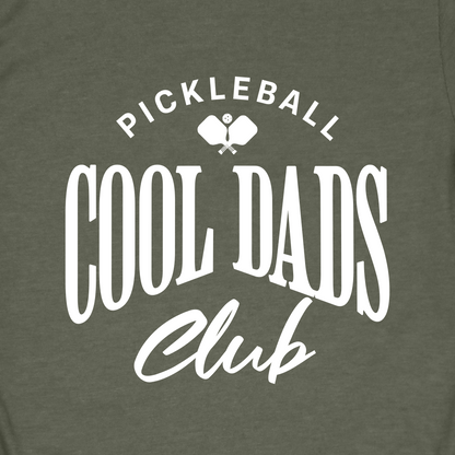 Cool Dads Club Pickleball Shirt – Funny Pickleball Tee for Dads, Father's Day Pickleball Gift