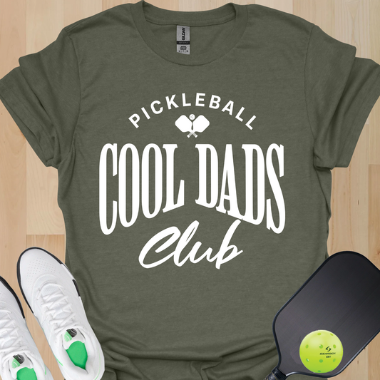 Cool Dads Club Pickleball Shirt – Funny Pickleball Tee for Dads, Father's Day Pickleball Gift